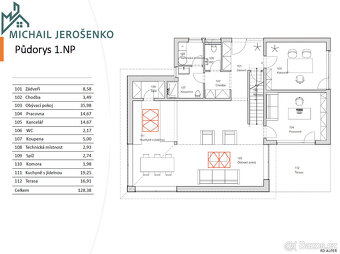 Prodej rodinného domu 198m2, pozemek 896m2, Čestlice - okr.  - 8