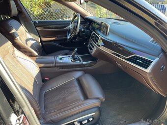 BMW 750d Black M-Packet xDrive 1.majitel SR - 8