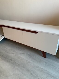 TV komoda NESS bílá - 8