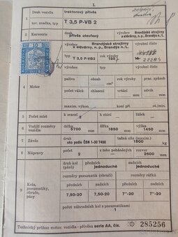 Prodám sklopný vlek T 3,5 P-VB2 - 8