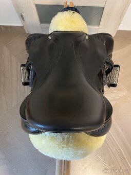 HNEDE SKOKOVE SEDLO KENTAUR ONYX 17/3 s upravou na lopatku - 8