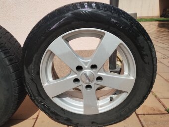 Alu kola Seat, VW, Škoda, Audi + zimní pneu 205/60 R16 - 8