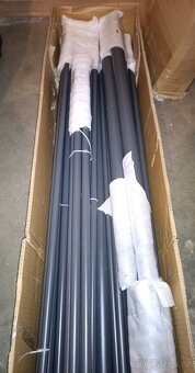 Altán s krytými sloupky 3 x 4 x 2,6 m krémový 160 g/m² - 8
