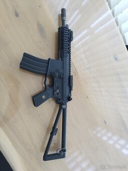 Airsoftová zbraň AWSS KAC PDW 8” GBB, blowback - černá - 8