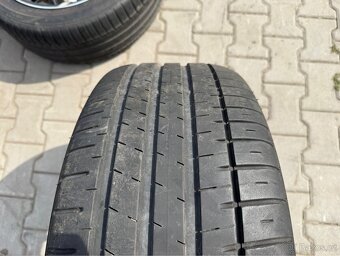 4x al kola 5x120 18 + pneu letní 255/45 R18 - 8