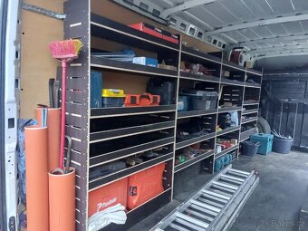 Regály, vestavba do Dodávky,furgon, CNC - 8