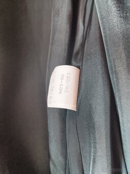 Luxusní dlouhý vlněný zimní kabát s kapucí, V 40/42 - po kot - 8