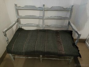 Vintage sedačka lavice - 8