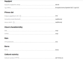 Herní PC 4Aces BlackJack BJ360 – RTX 3050 | Ryzen 5 | 16 GB - 8