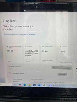 Notebook lenovo, dotyková obrazovka - 8