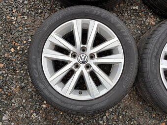 Original letní kola Volkswagen 5x100 6J ET40 195/55 R15 - 8