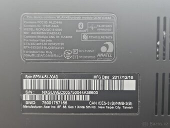 Acer Spin 3 Steel Gray - konvertibilní dotykový notebook - 8