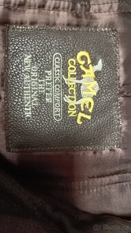 kožená bunda / kabát CAMEL Collection - 8