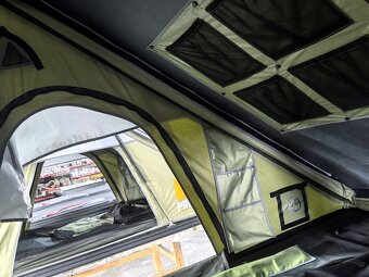 Střešní stan na auto celohliníkový  PROOFF Vichren s montáží - 8