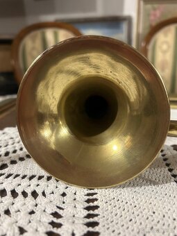 Historický lovecký/poštovní roh elegantní klenot - 8