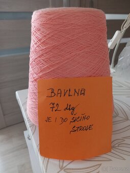 Nitě, Kordonet, Perlovka, Připletací bavlna - 8