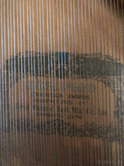Kawai klavír R-O 185 cm, 1. ruka, černý leštěný - 8