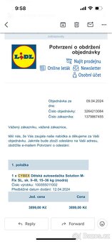 CYBEX Dětská autosedačka Solution M-Fix SL, 15–36 kg - 8