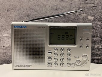 Sangean ATS-404 AM/FM Stereo/SW Receiver - 8
