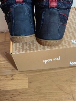 Zimní barefoot kožené boty s membranou Koel - 8