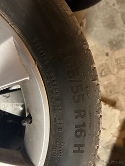ALU škoda Octavia 3 letní 205/55 r16 Continental - 8