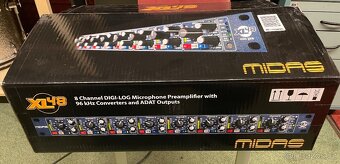 MIDAS XL-48-špičkový 8 k. preamp, možná výměna - 8
