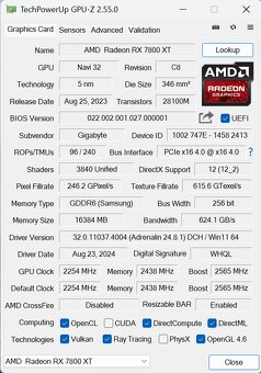 🖥️Herní PC RYZEN 5 7600,RX 7800XT 16GB,32 GB DDR5,2 TB SSD - 8