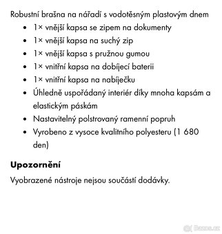 Wurth taška na nářadí - 8