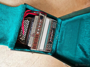 Štýrská harmonika, knoflíková harmonika, Zupan Alpe IV D - 8
