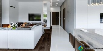 Exkluzivní prodej pozemku s výstavbou luxusní vily s garáží - 8