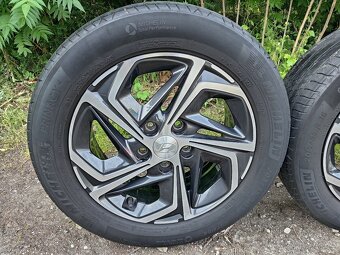 Originál ALU kola Hyundai i30 R16 + letní pneu - 8