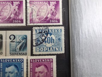 známky - Protektorát a Slovenský stát i jiné - 8