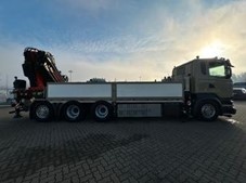 052 Scania R450L - 8x4 – Valník + HR-Fassi F 660 RA 2.28 HE - 8