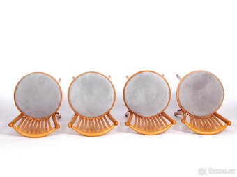 4x zachovalé jídelní židle TON. - 8