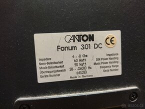 ONKYO TX - SR 605,  2x repro Canton fonum 301 dc, 3 x Sony - 8