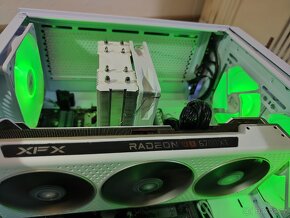 Herní PC: Ryzen 7 5700, RX 6700xt, 32gb ram, ZÁRUKA - 8