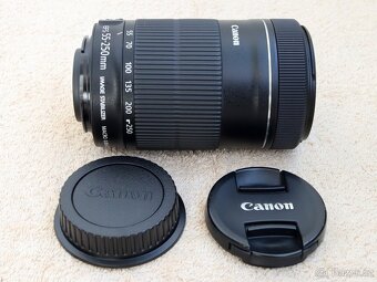 Canon EF-S 55-250mm f/4-5.6 IS STM + pouzdro + slun.clona - 8