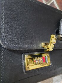 Pilotní kufr kožený 46 x 31 x 19 cm - 8