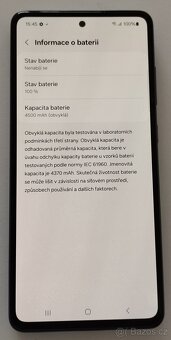 Prodám Samsung Galaxy A52, 6GB/128GB, stav A - 8