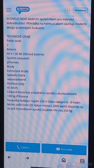 Elektro skútr Econelo novi - 8