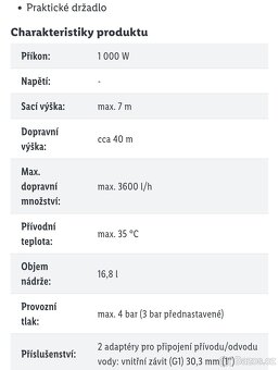 Domácí vodárna PHWW 1000 - 8