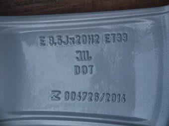 20" Alu kola = 5x112 = AUDI Q5 = S LINE – NOVÉ - ORIGINÁL - 8