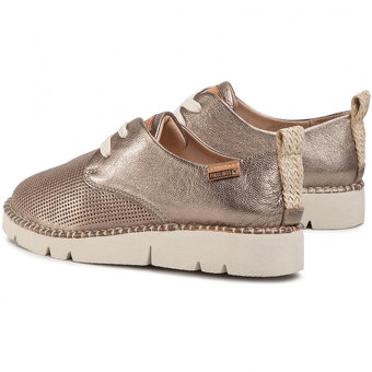 Stříbrné kožené boty PIKOLINOS vel. 40 - 8