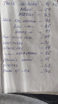 Prodam sklenice,šálky příbory atd. - 8