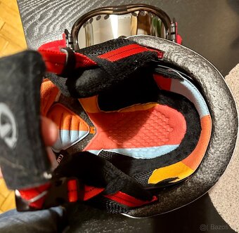 Lyžařská helma dětská + brýle - 8