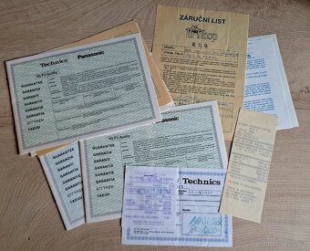 Tesla, Technics - uživatelské manuály - 8