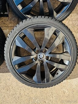 5x100 Originální ALU Kola Škoda R17 Fabia 2,3,4 Rapid,Scala - 8