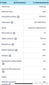Prodám Elektrokoloběžku - 8