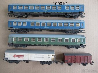 TT - železnice vláčky, mašinky - modelová železnice - 8