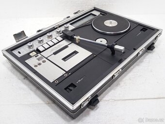 Crown SCP/71FW retro rádio gramo kazetový magnetofon - 8